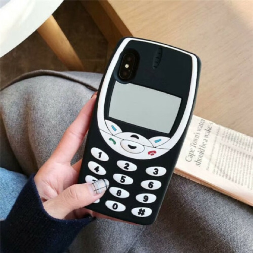 iPhone XS MAX Silicone Nokia y2k Phone Case